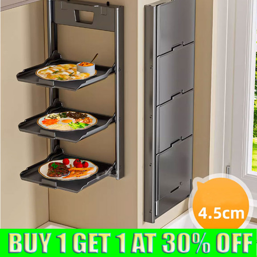 Foldable kitchen dish storage - dish,