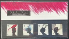 2001:- ROYAL MAIL PRESENTATION PACK ‘FABULOUS HATS' Pack No 324