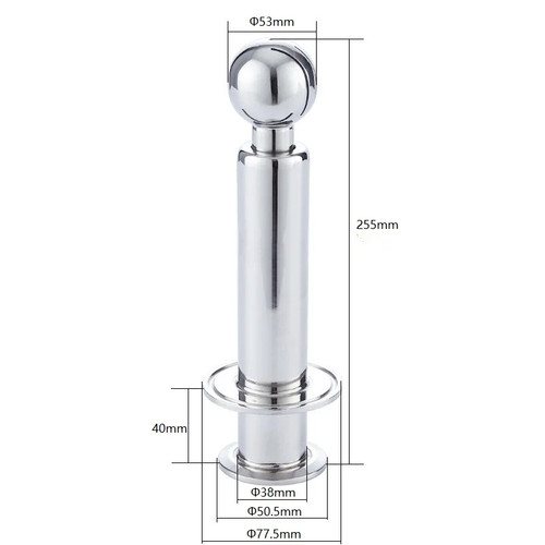 Tri clamp rotating cip spray - tri,