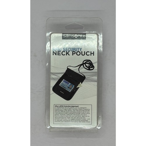 Samsonite rfid security neck - samsonite,