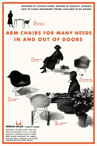 Eames arm chairs vintage - eames,