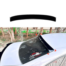 Rear Black Roof spoiler for
