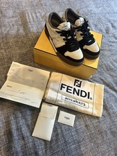 Brand new Men’s Fendi Match Sneakers Trainers Designer With Box Size 9