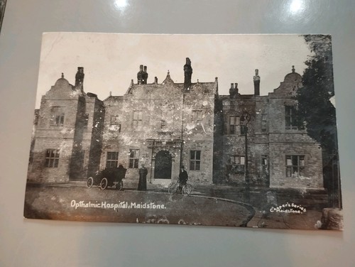 Antique postcard opthalmic - postcard,