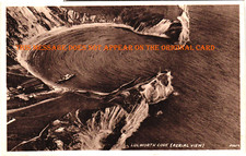 Lulworth Cove Dorset Aerial View Vintage Postcard