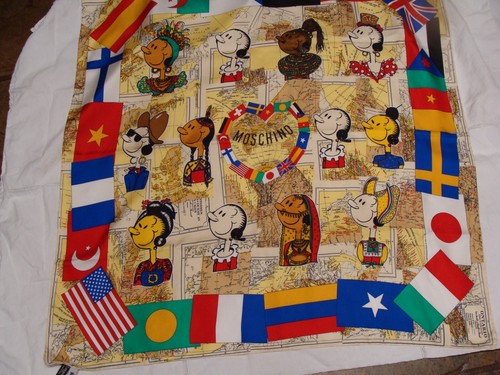 Moschino rare large silk - moschino,, large,
