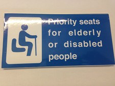 Bus priority seat for - priority,