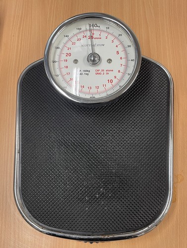 Vintage bathroom scales scotts - scales,