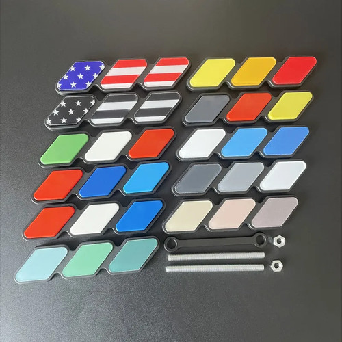 Colors front grille badge - colors,
