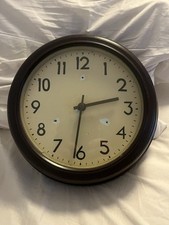 Vintage  11 inch - SMITH Bakelite Wall Clock