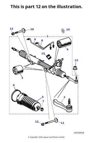 Jaguar gaiter for steering - jaguar, &