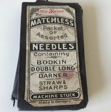 Vintage packs of Sewing