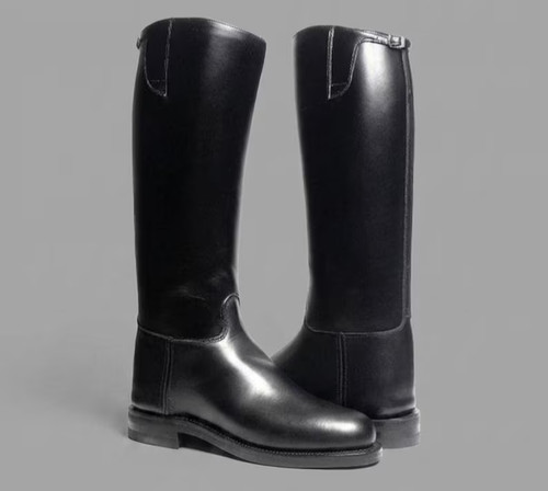 Men handmade black - handmade, leather