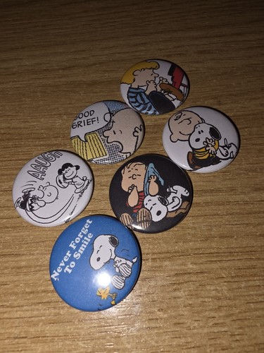 Peanuts pin button badges - pin,