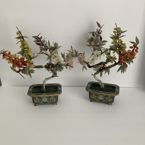 Pair antique chinese jade - antique,