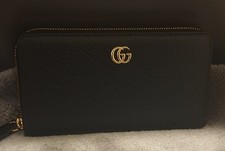 Authentic Gucci Black Leather
