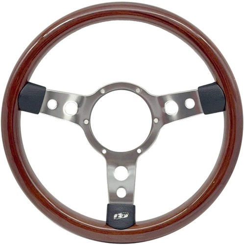 Wood rim steering - 13.5",