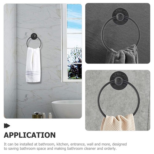Vintage hand towel bar rack - vintage,