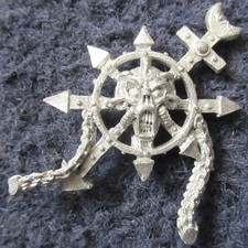 Warhammer 40K Chaos Space Marines Standard Banner Slaanesh Icon Horus Heresy GW