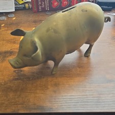 Brass Pig Piggy Bank Animal