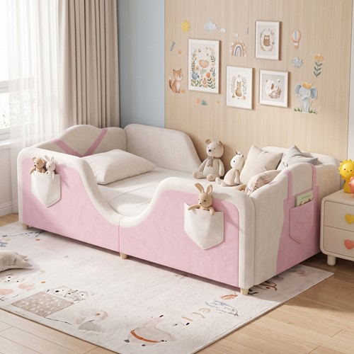 Naizea toddler bed upholstered - toddler,