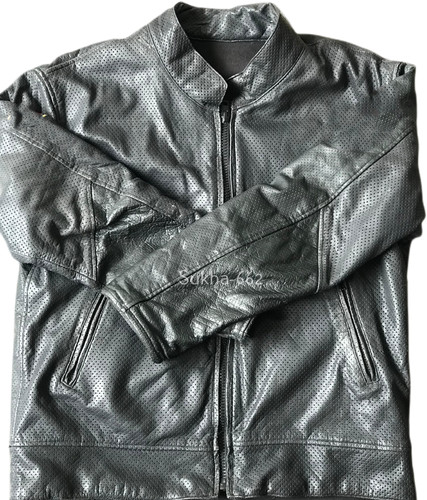 Men perforated cowhide - perforated,