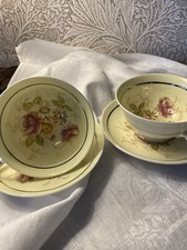 3 Vintage Paragon China Double