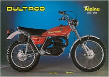 BULTACO Brochure Alpina 350 &