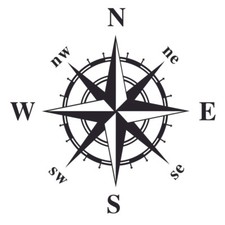Compass Sticker Funny Car SUV