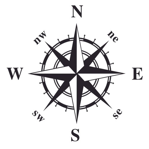 Compass sticker funny - funny, suv