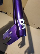 Failure BMX forks - Purple 1/18th Full Cromo