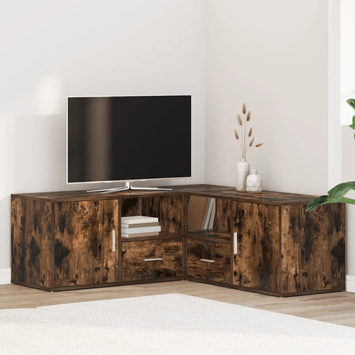 Corner cabinet smoked oak - corner,