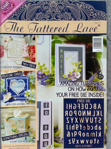 Tattered lace magazine - lace,