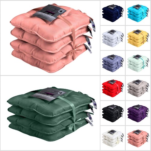 Seat cushions square - x4, chair