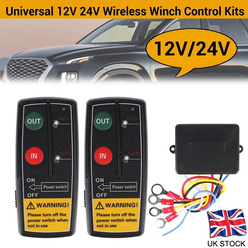 Wireless winch remote - winch, control