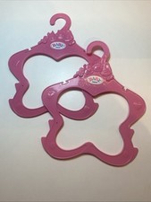 Baby Born Doll’s Plastic Coat Hangers Doll Wardrobe Clothes Hanger