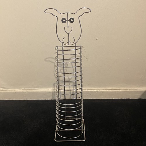 Retro dog shaped metal - shaped,