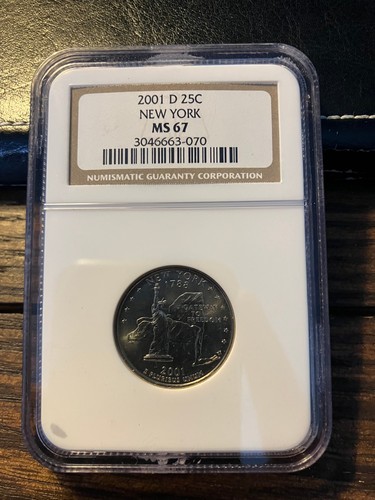 2001 new york 25c - 2001, state