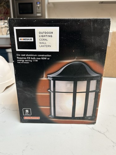Homebase outdoor black wall