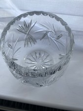 Lead Crystal Vase with Star