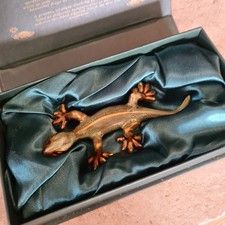 Ceramic Lizard Wall Ornament