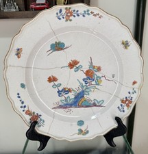 Mid 18th Century Chelsea Porcelain Plate, Kakiemon - Red Anchor c1752-58
