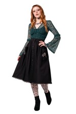 Hell Bunny Danica Skirt Black