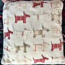 B&Q Zen Scottie Dog Cushion
