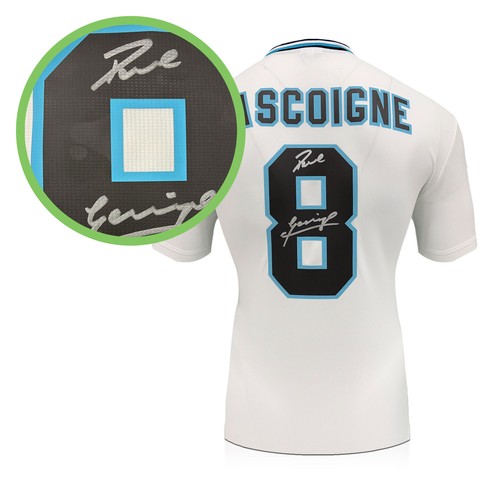 Paul gascoigne signed england - signed,