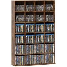 HOMCOM DVD CD Media Storage