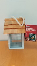 Hanging Wooden Peanut Feeder