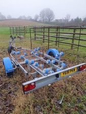 Braked Boat Trailer 1100Kg