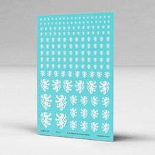 Heraldic Lion (Size 1) Transfers Decals