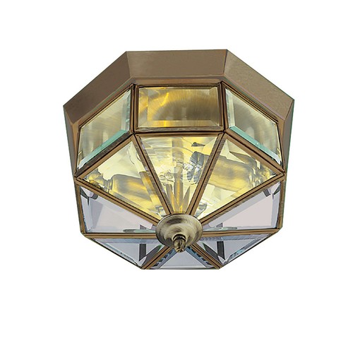 Inch round antique brass - 9,